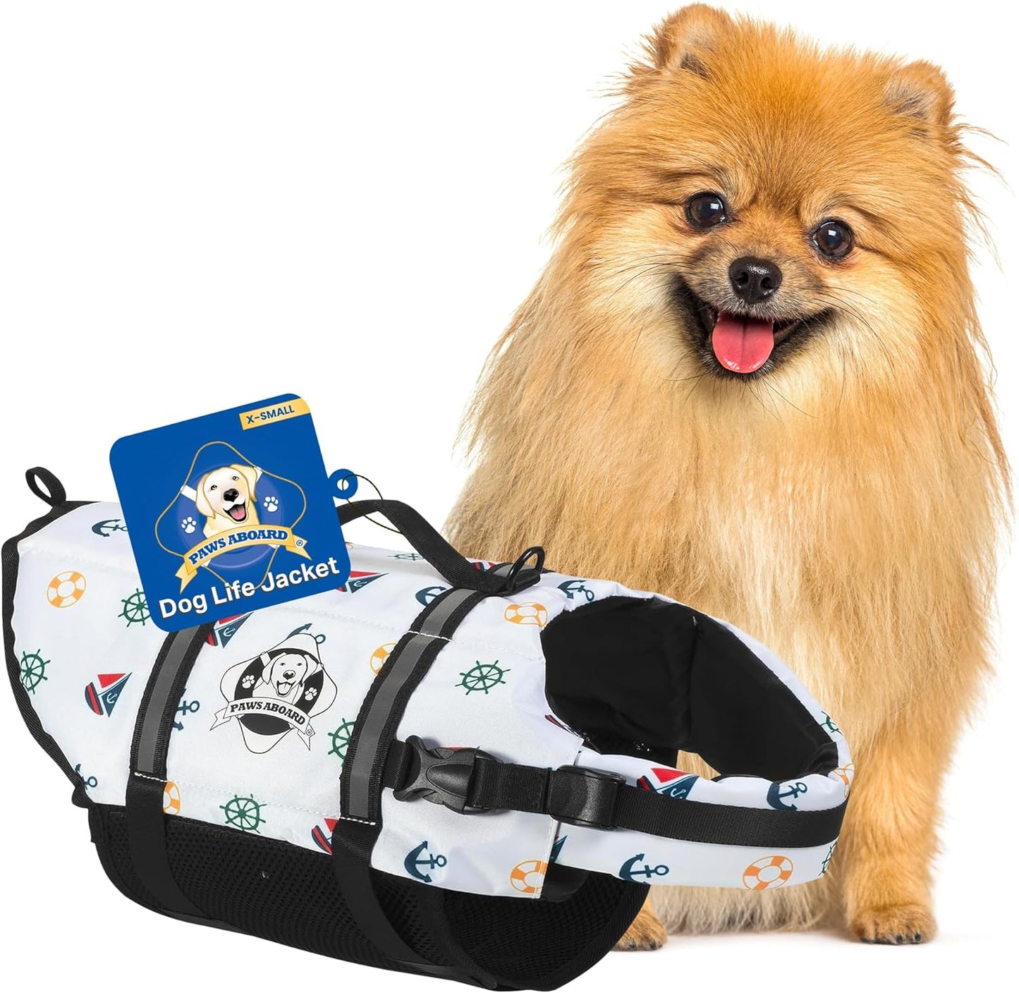 Nautical Dog Life Jacket