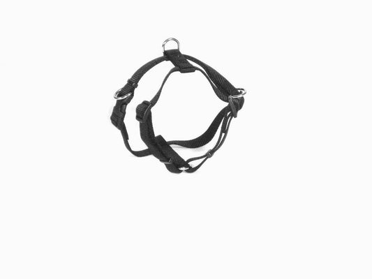 FidoRido black harness replacement harness for the hard-sided FidoRido pet car seat.